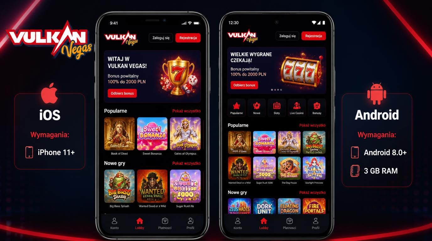 dwa smartfony obok – po lewej czysty interfejs iOS, po prawej trochę bardziej zwarty Android z charakterystycznymi przyciskami dolnego menu